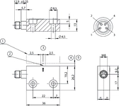 Plano de dimensiones