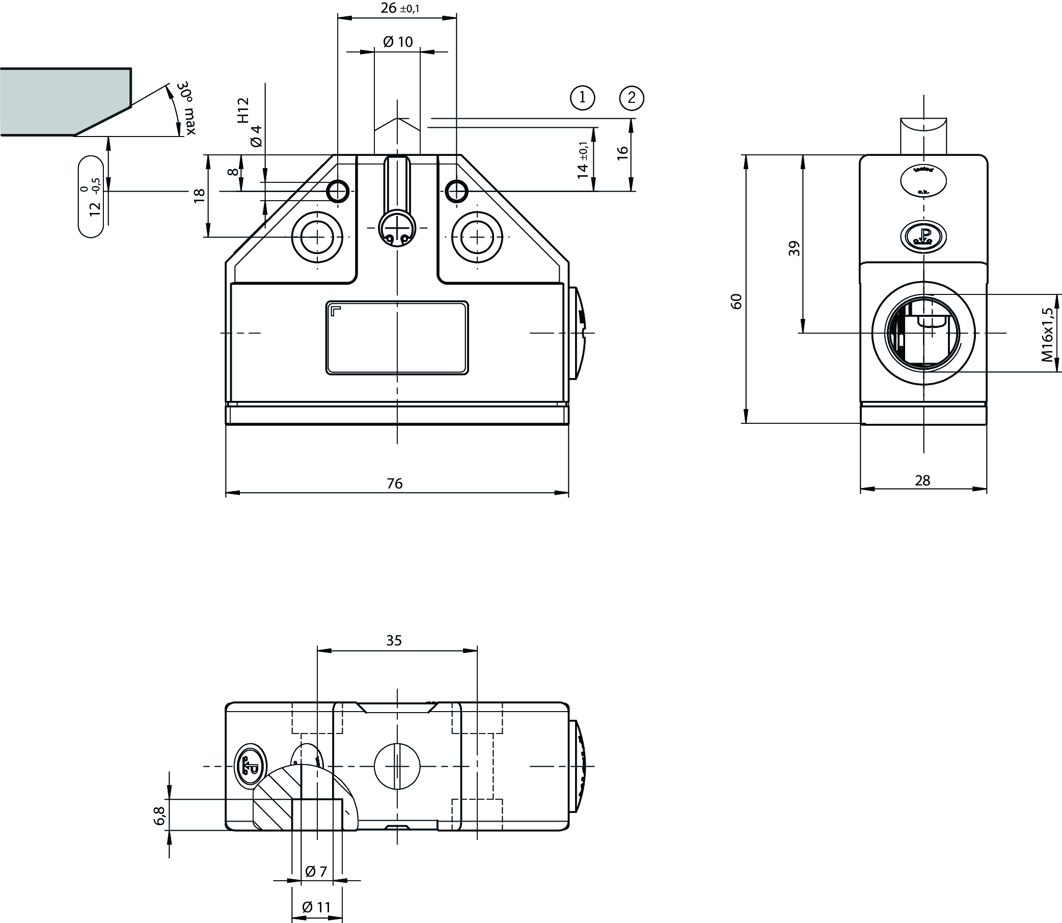 Dimensional drawings
