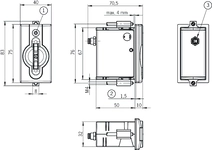 Plano de dimensiones