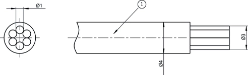 Plano de dimensiones