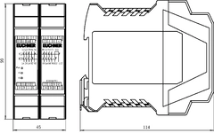 Plano de dimensiones
