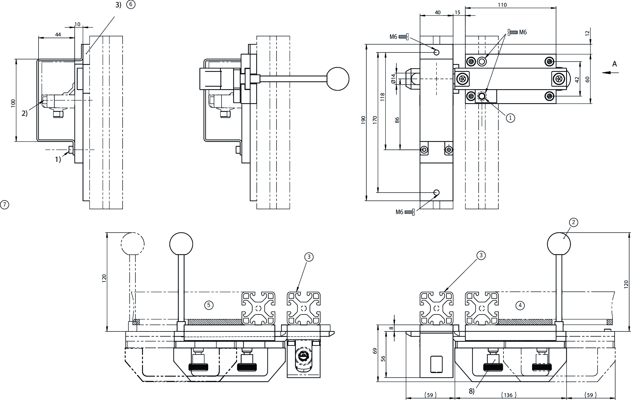 Dimensional drawings