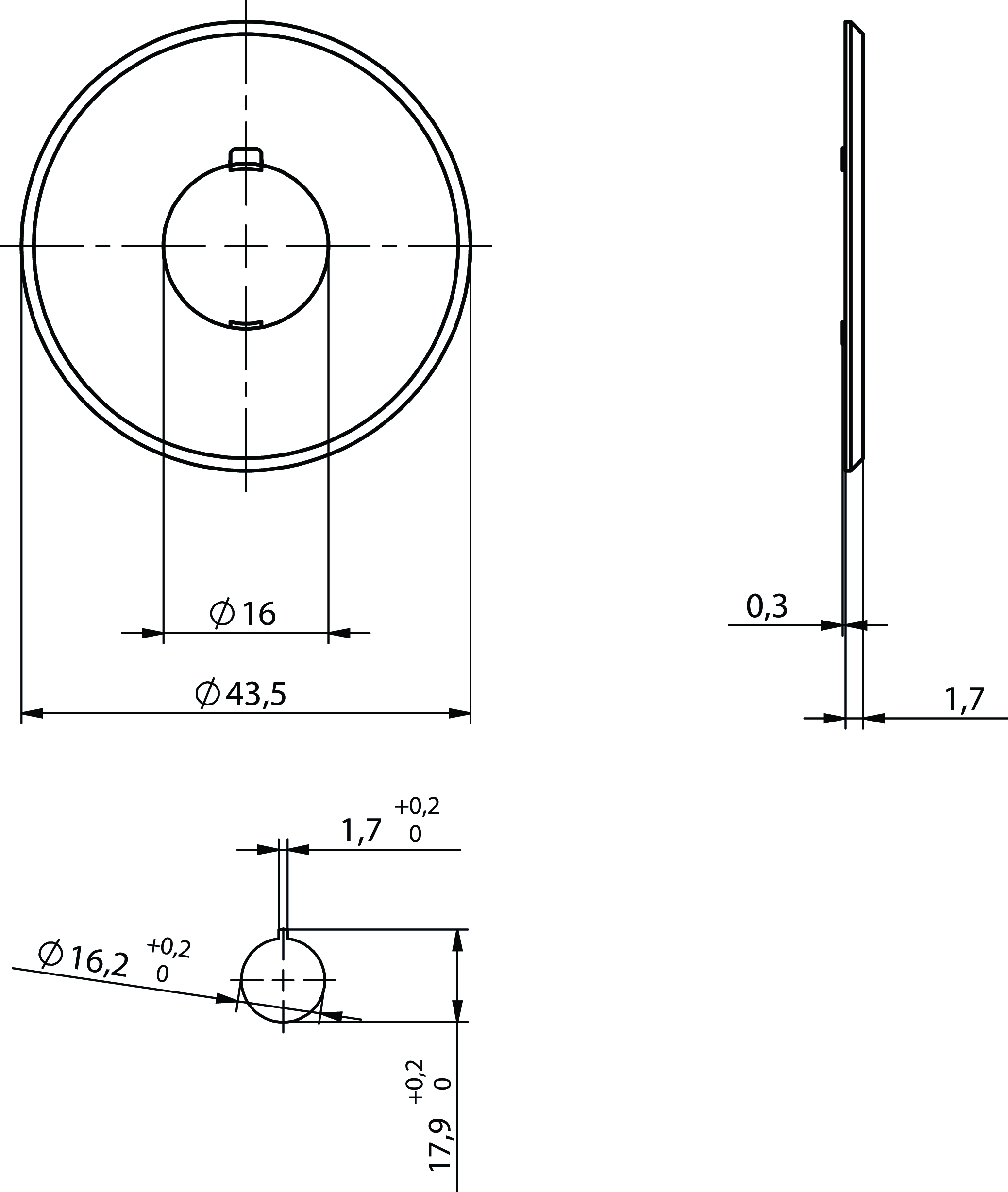 Dessins cotés