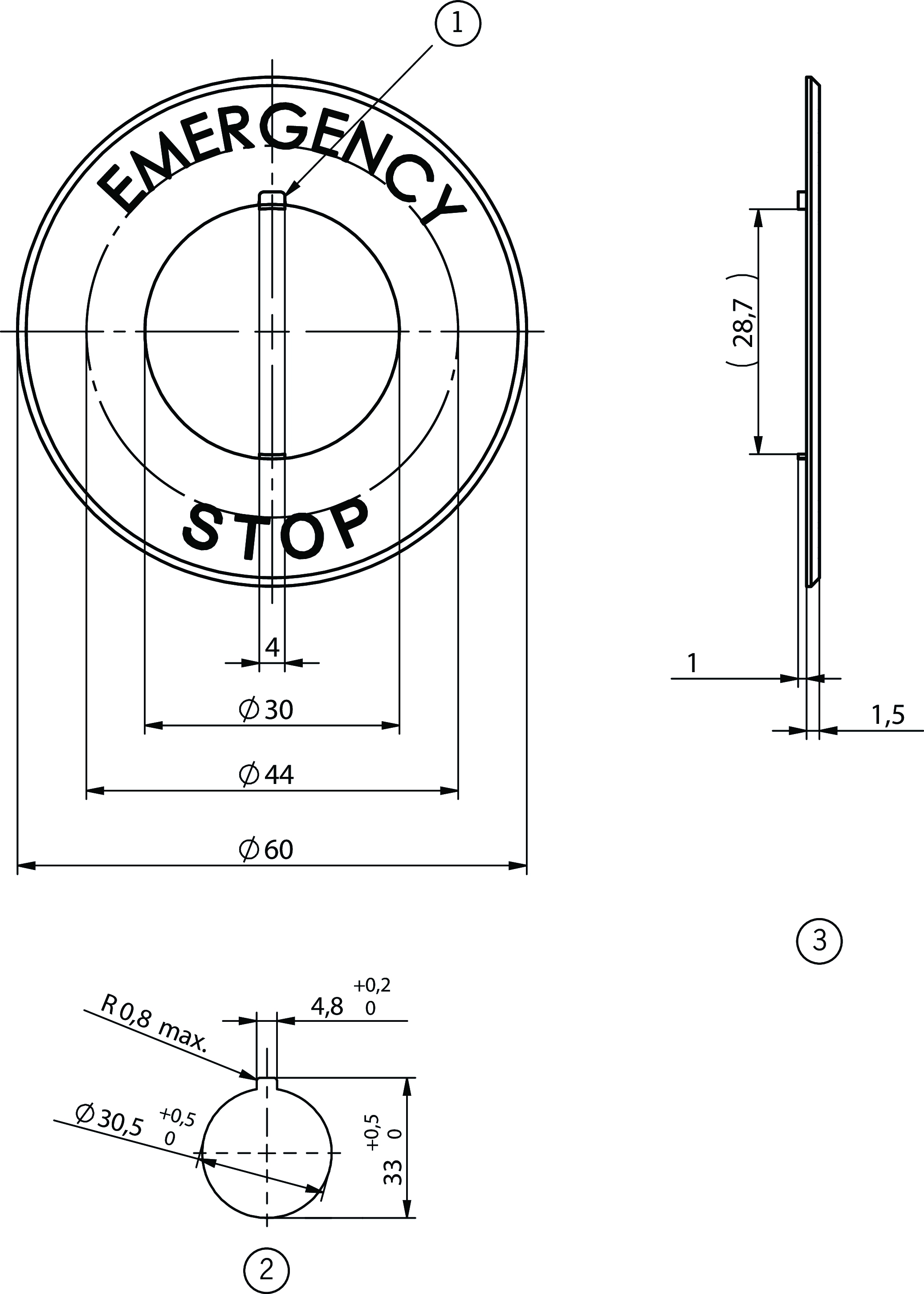 Desenhos dimensionais