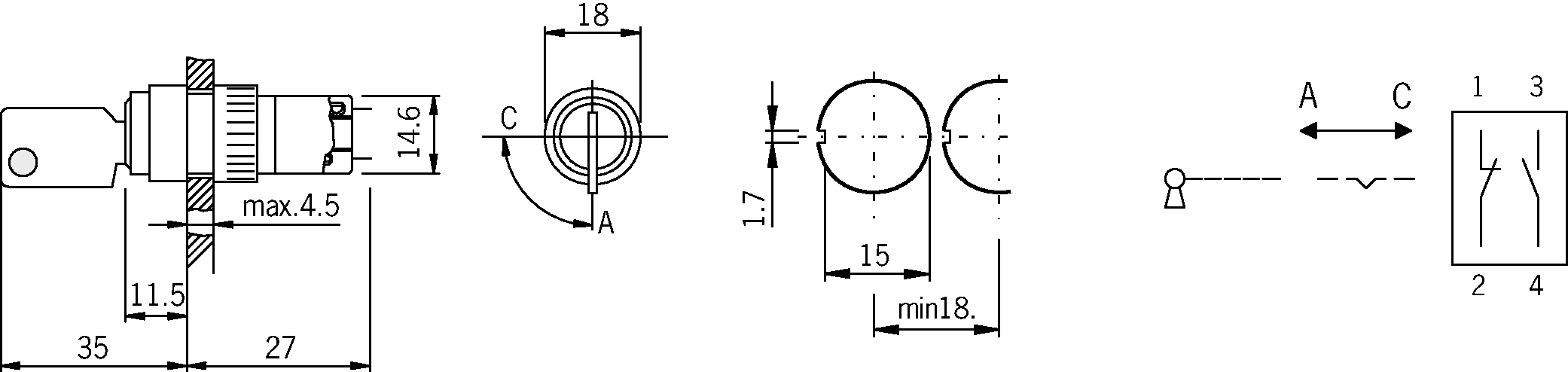 Dimensional drawings