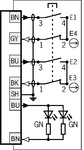 Anschlussplan 2220 mit 2 LED