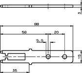 Plano de dimensiones