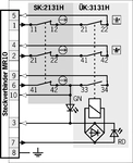Anschlussplan SK:2131H/ÜK:3131HMR10 VAB-C2402