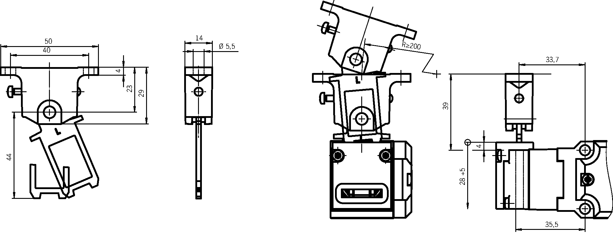 Dimensional drawings
