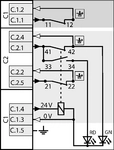 Wiring diagram ETX B (C2129)