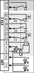 Anschlussplan ETX CAC/DC 24 V