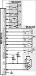 Wiring diagram SK:2131H/&Uuml;K:3131HRC18VAB