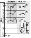 Wiring diagram SK:2131H/ÜK:3131HMR10 VAB-F