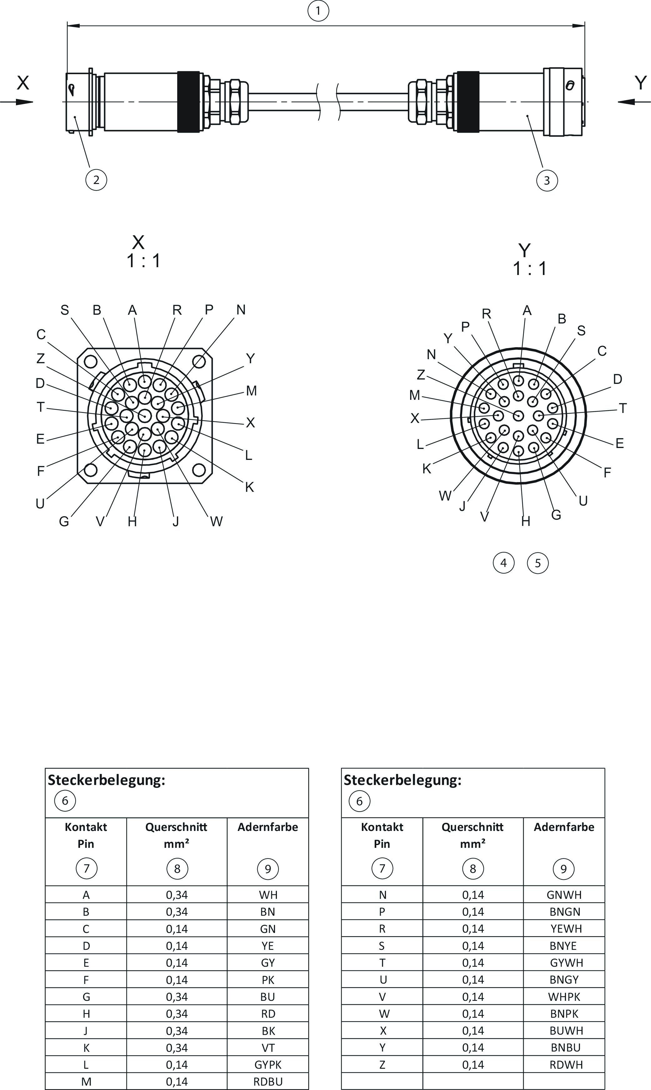 Dimensional drawings