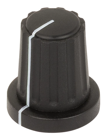 DREHKNOPF SCHWARZ F. ACHSE 3,175MM (주문 번호 097141)