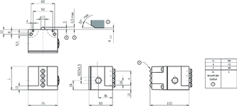 Plano de dimensiones