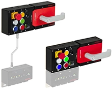 Configuraciones con enclavamiento/configuraciones con bloqueo MGB2-.H.-MLI