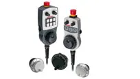 Hand-held pendant stations and hand wheels
